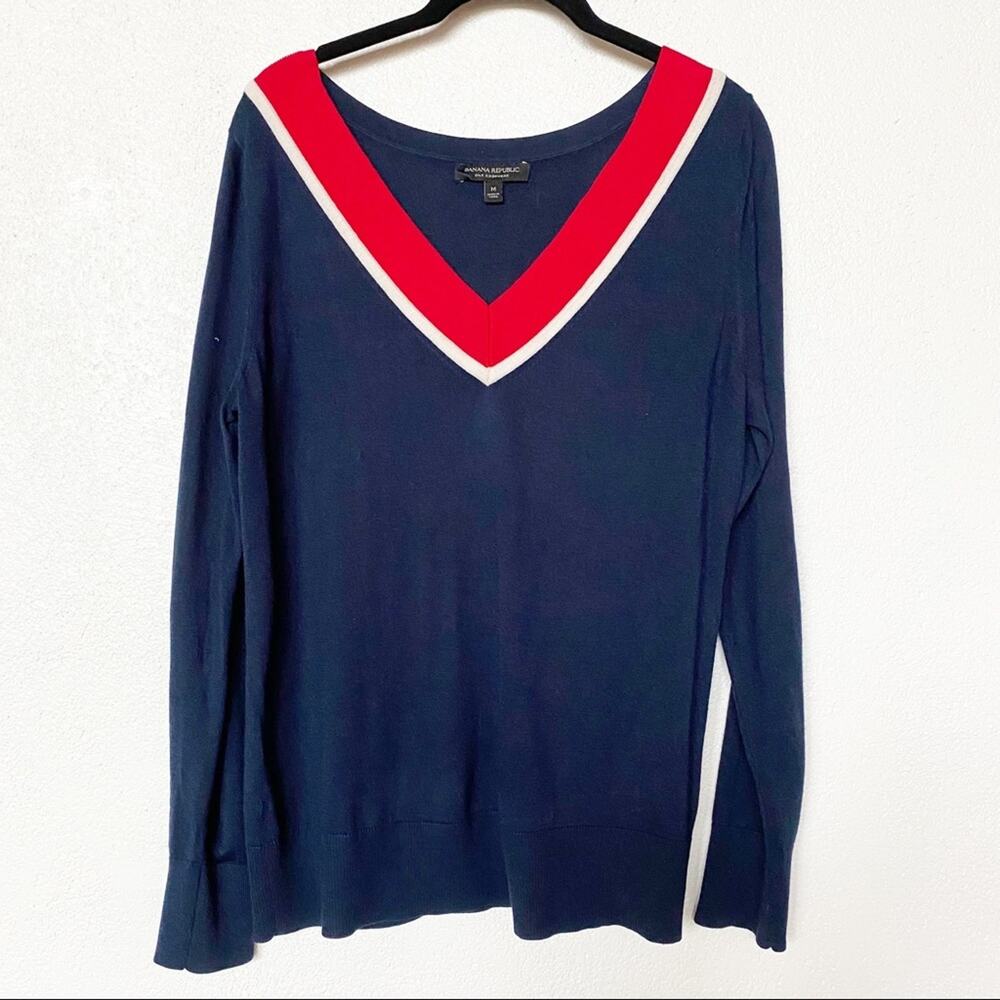 Banana Republic Silk Cashmere Pullover Sweater Size Medium